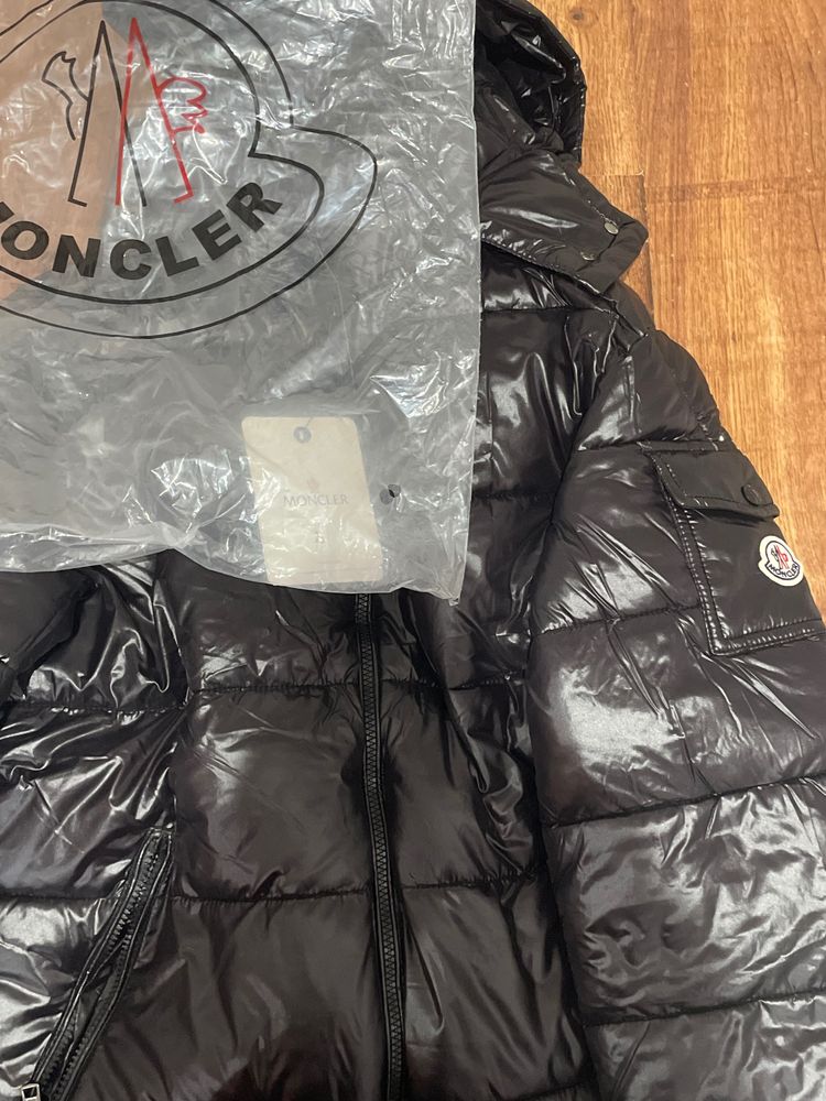 Moncler Black Puffer Jacket