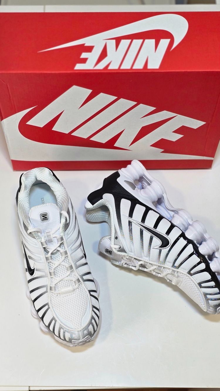 Nike Nike SHOX TL White And Black Sneakers product image