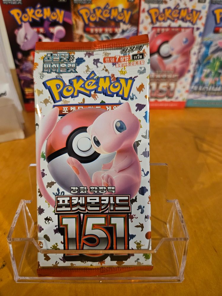 151 korean Pokemon Trading Card Pack