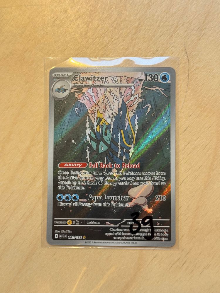 Pokémon Clawitzer Pokémon Card product image
