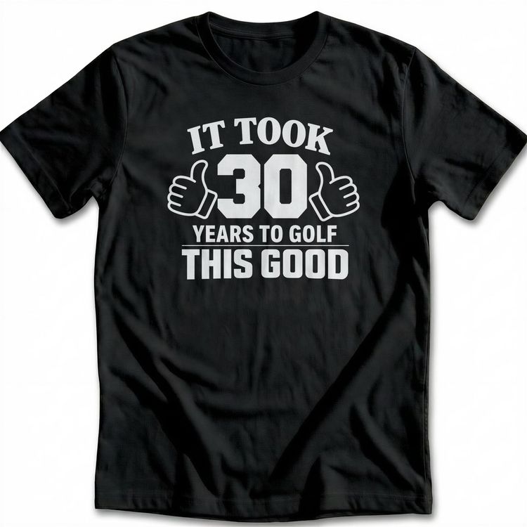 30 YEARS GOLF GOOD 030 T Shirt US image 5