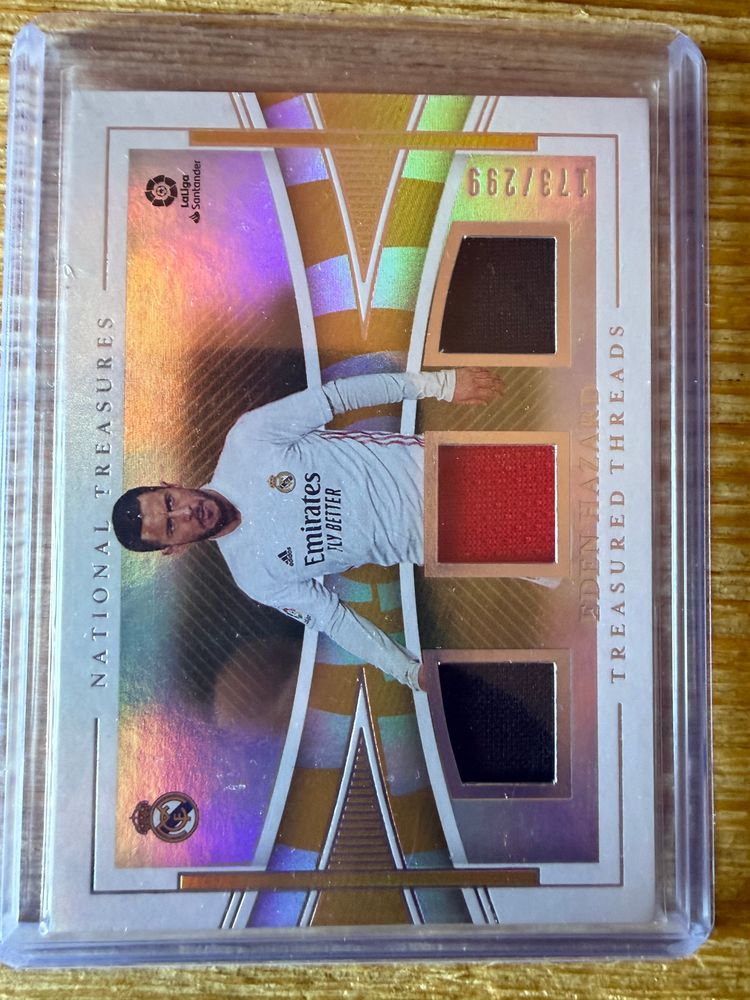 Panini Hazard Triple Parche /299 Real Madrid  product image