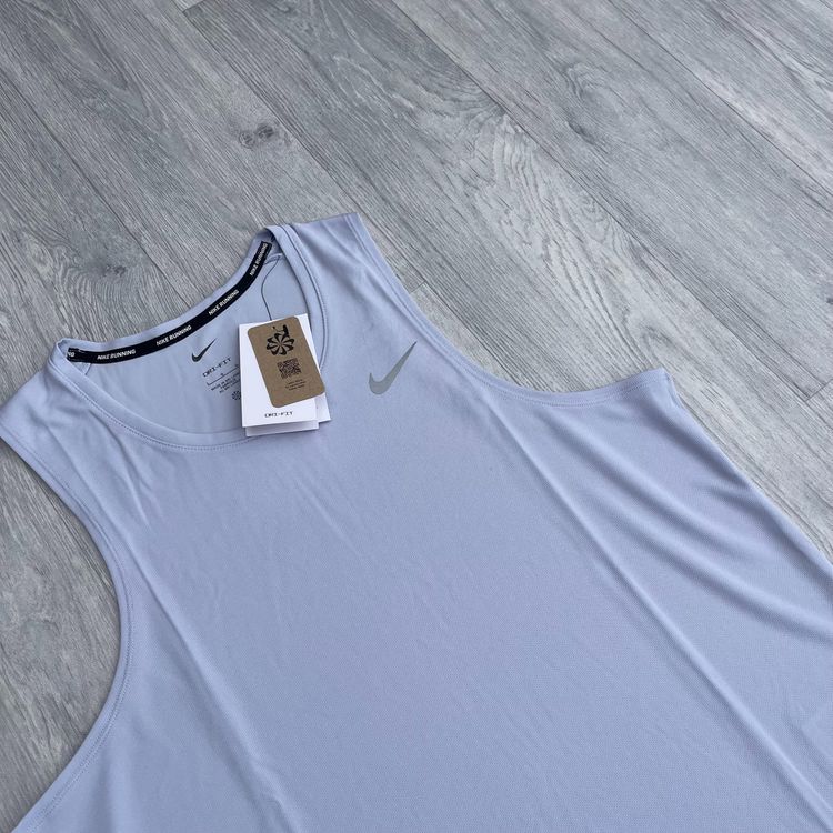 Nike Dri-FIT Miler Sleeveless Vest Tank Top - Ghost Grey [DV9321-057] imagen 3