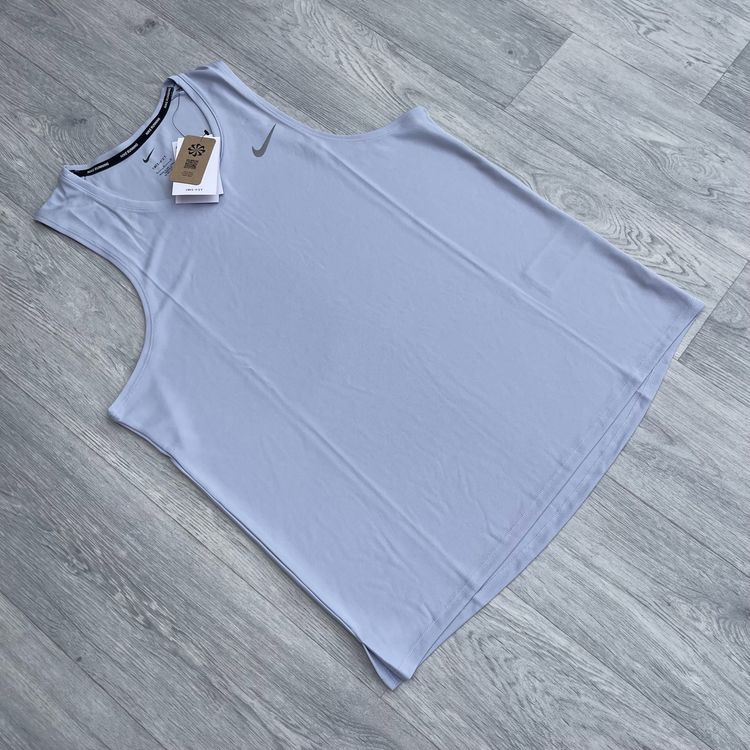 Nike Dri-FIT Miler Sleeveless Vest Tank Top - Ghost Grey [DV9321-057] image 1