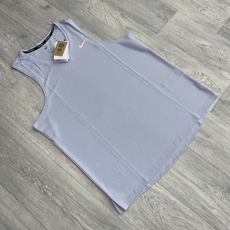 Nike Dri-FIT Miler Sleeveless Vest Tank Top - Ghost Grey [DV9321-057] imagen 2