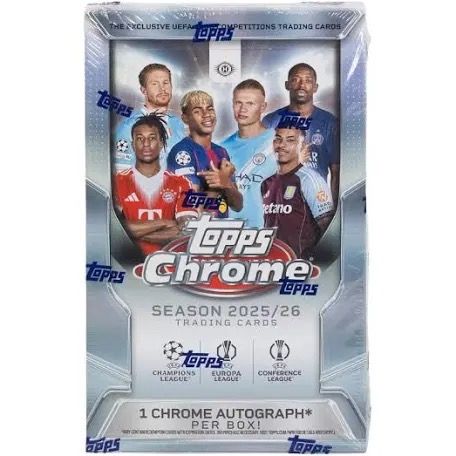 BREAK 23 - 1 spot - x1 Topps Chrome Season 2025/26 Trading Cards