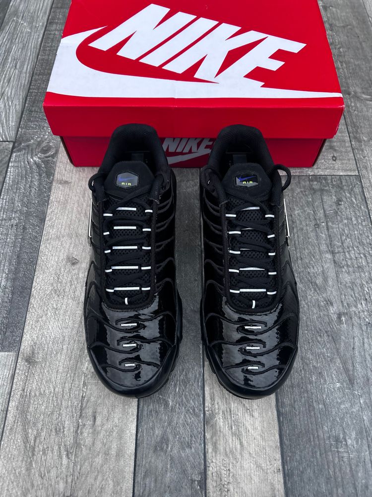 Nike Air Max Plus TN Trainers ‘Black Chrome’ - Size UK 7.5 (PRE-LOVED) image 6