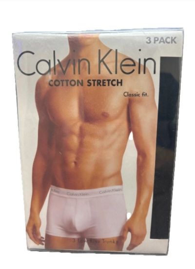 Calvin Klein Cotton Stretch Men'S Underwear 3 Pack
