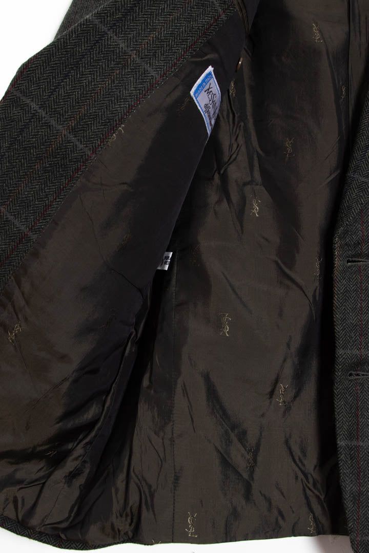 YSL Tweed Blazer (S) obraz 7