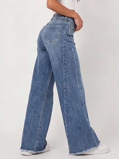 Wide Leg Jeans image 3