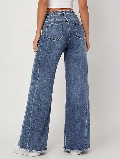 Wide Leg Jeans image 4