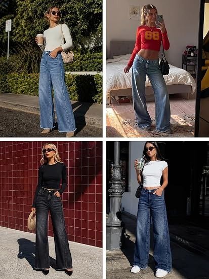 Wide Leg Jeans image 5