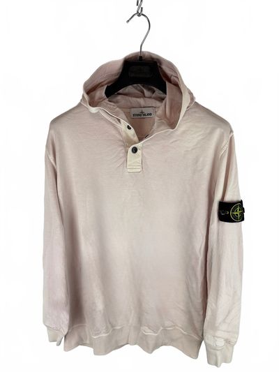Felpa rosa con cappuccio Stone Island - Taglia XXL