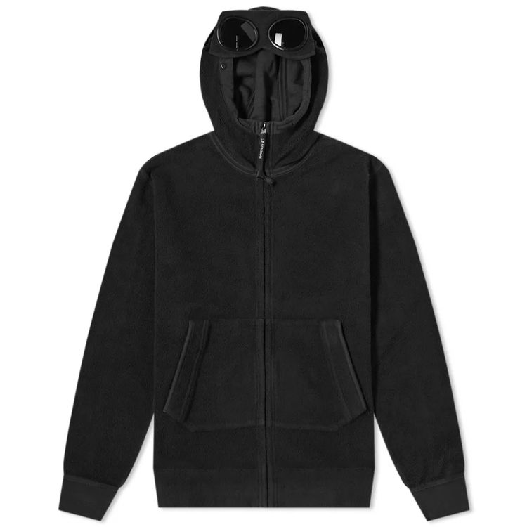 C.P. Company Brushed Fleece Zip Goggle Hoody