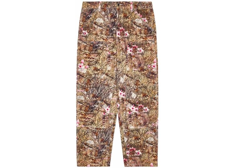 Sp5der Camo Double Knee Work Pants 2