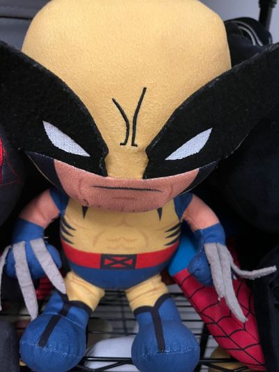 Plush Toy Wolverine Character