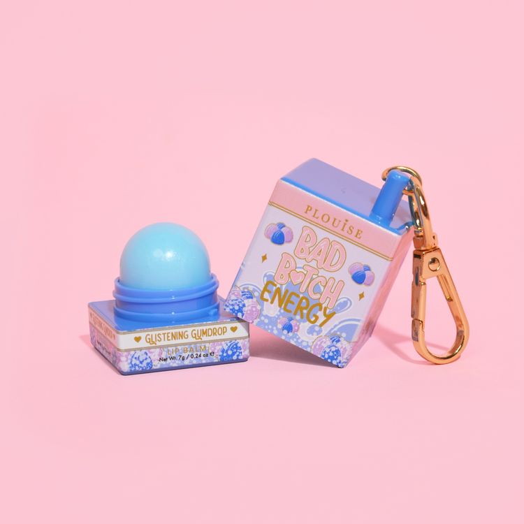 Other Plouise Bad Bitch Energy Glistening Gumdrop Lip Balm Keychain product image