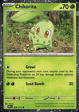 Pokemon Trading Cards Chikorita, Totodile, Tepig