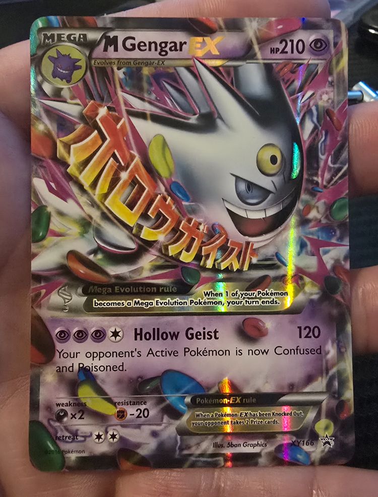 Pokémon Mega Gengar Ex Pokémon Card product image