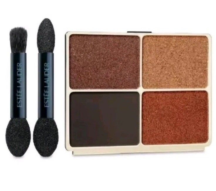 Estee Lauder Color Envy Luxe Eyeshadow Quad 08 Wild Earth REFILL BNIB image 1