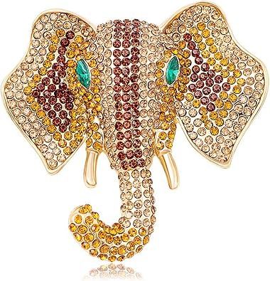 Elephant-Shaped Brooch image 1