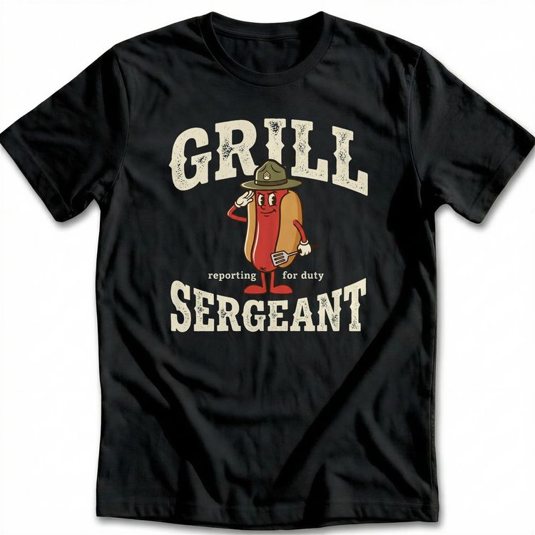 Grill Sergeant T-Shirt AU image 1