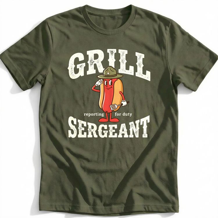 Grill Sergeant T-Shirt AU image 5