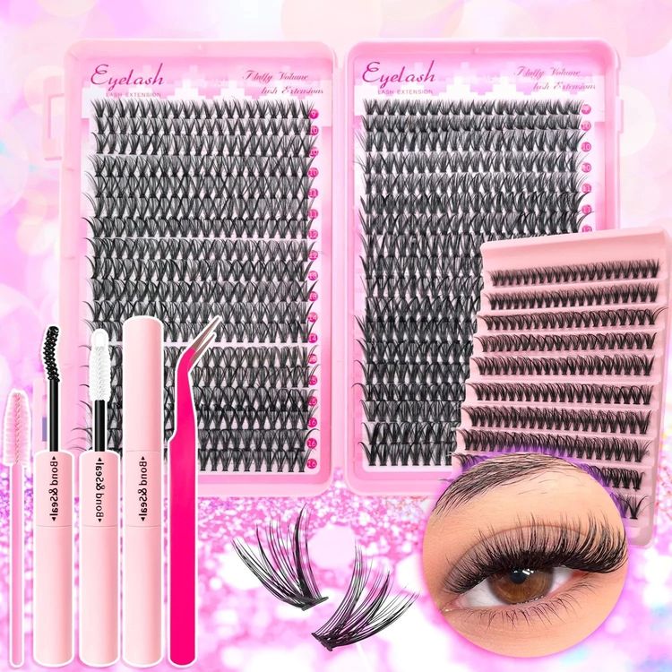 Eyelash Extension Kit With Mascara And Tweezers imagen 1