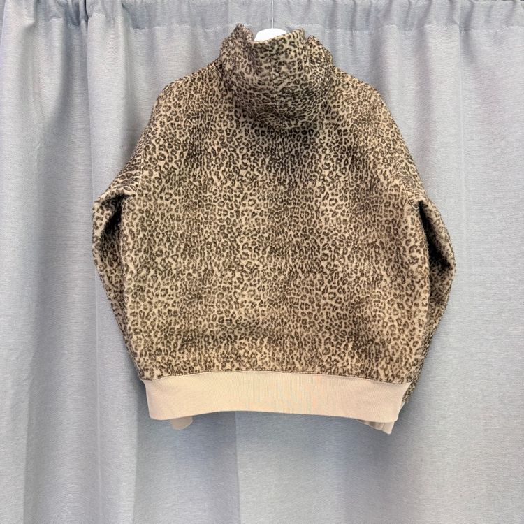 Supreme Piled Zip Up Leopard Jacket M image 3