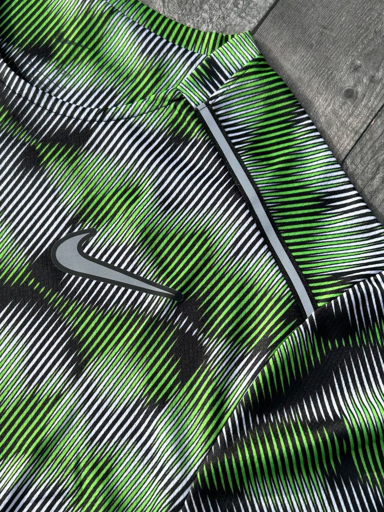 Nike Dri-Fit Miler Festival T-shirt & Short Set - ‘Green’ - Size Medium   obraz 7