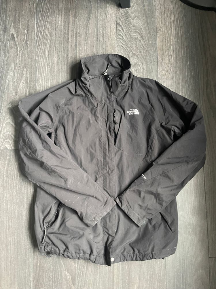Black Hyvent North Face Raincoat
