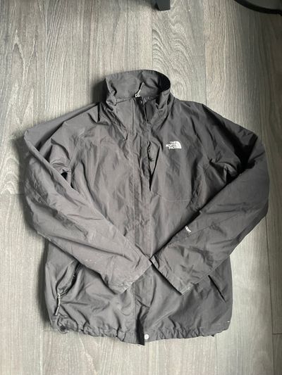 Black Hyvent North Face Raincoat