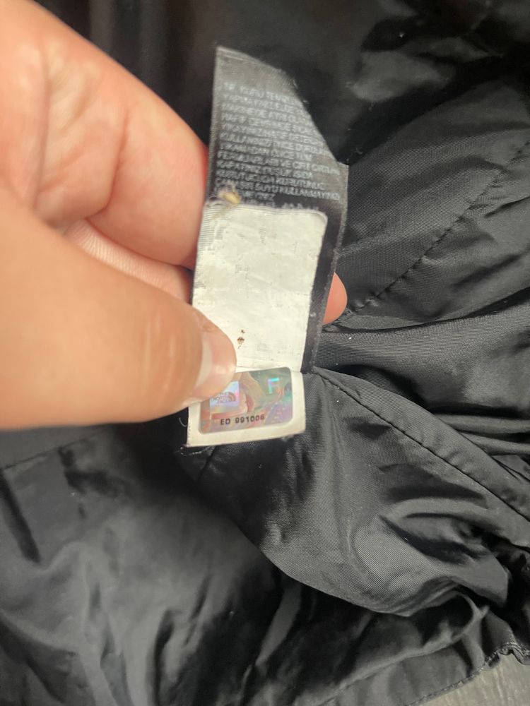 Black Hyvent North Face Raincoat image 5