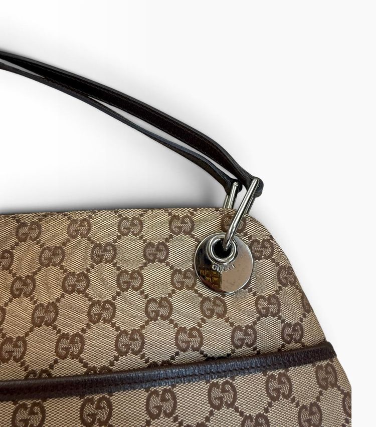 Gucci Monogram Canvas Shoulder Bag image 2