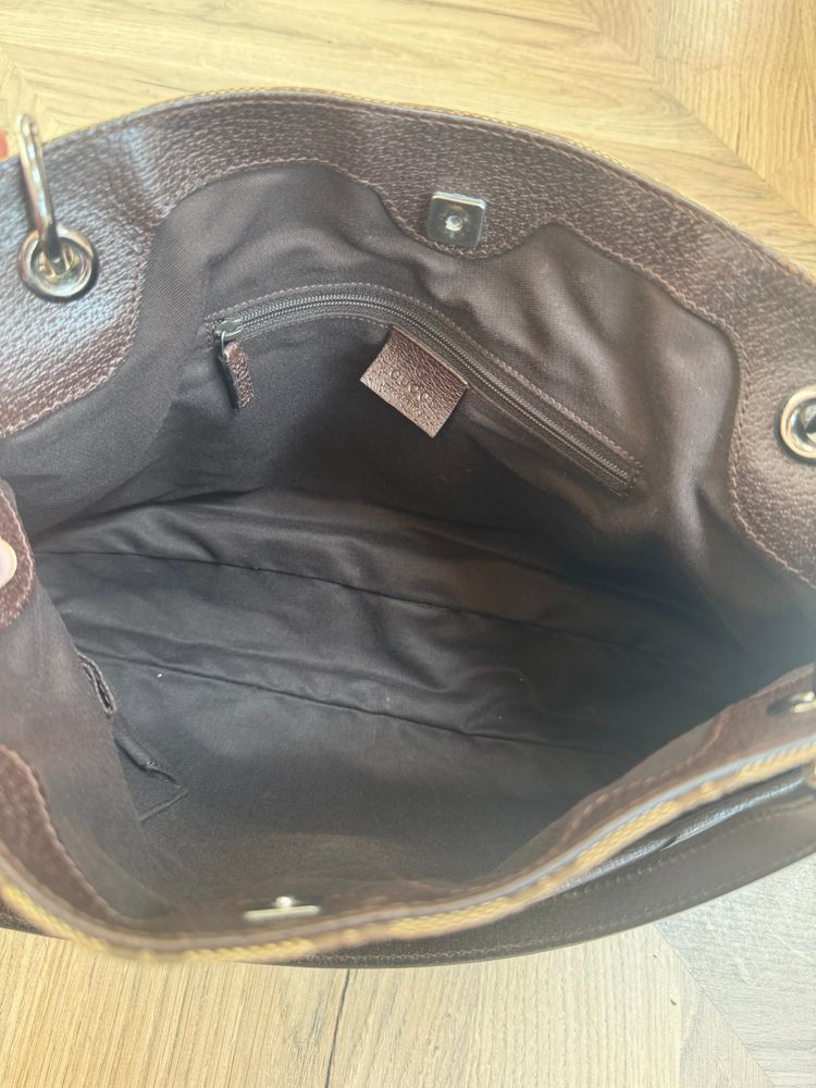 Gucci Monogram Canvas Shoulder Bag image 3