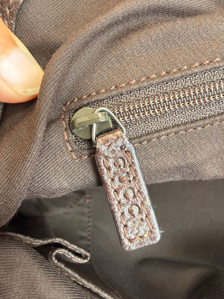 Gucci Monogram Canvas Shoulder Bag image 7