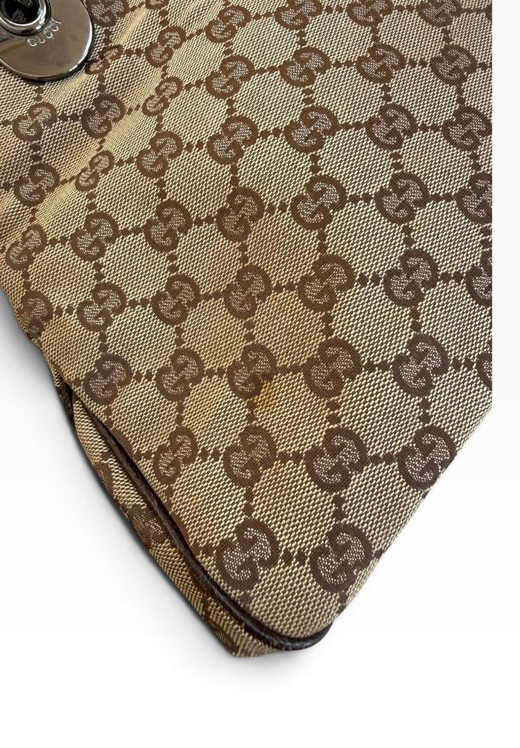 Gucci Monogram Canvas Shoulder Bag image 10