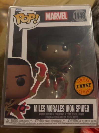 Funko Pop Marvel Miles Morales Iron Spider