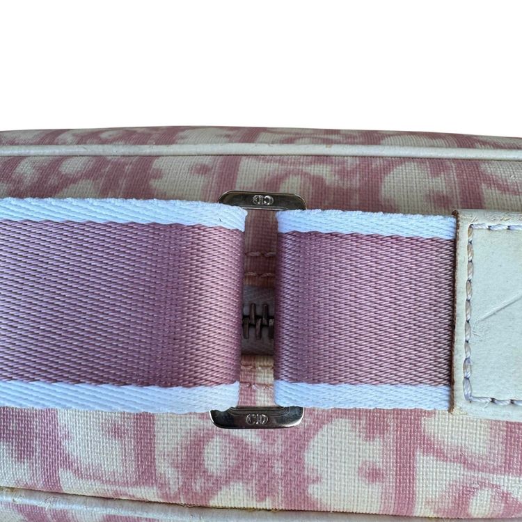 Christian Dior Trotter Pink Oblique Number 1 Shoulder Bag 8