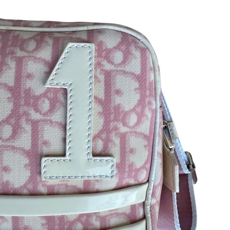 Christian Dior Trotter Pink Oblique Number 1 Shoulder Bag 6