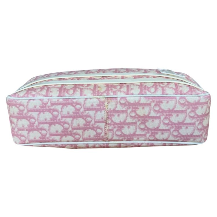 Christian Dior Trotter Pink Oblique Number 1 Shoulder Bag 7