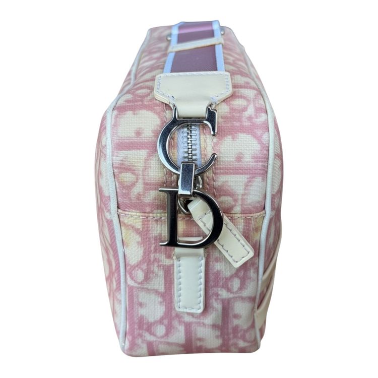 Christian Dior Trotter Pink Oblique Number 1 Shoulder Bag 4