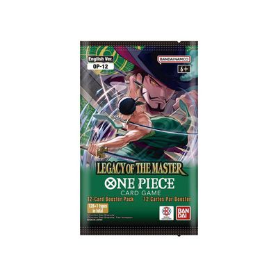 One Piece Card Game Legacy Of The Master 12-Card Booster Pack