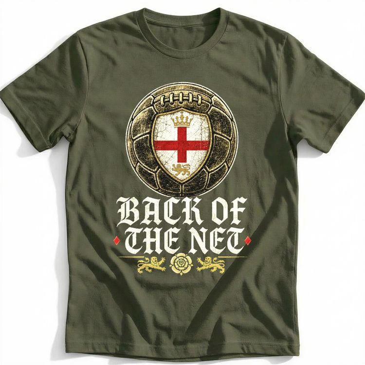 Back Of The Net Football T-Shirt US 4