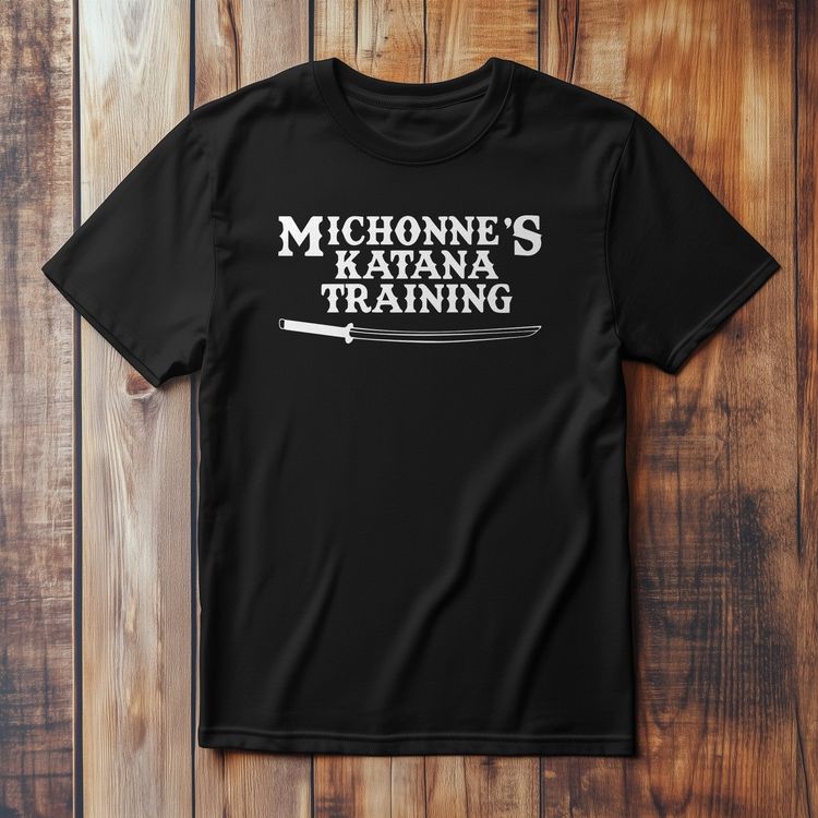 Michonne Katana Training T-Shirt image 1