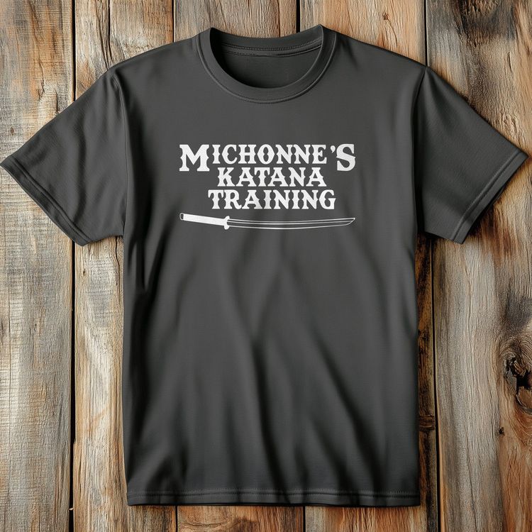 Michonne Katana Training T-Shirt image 3