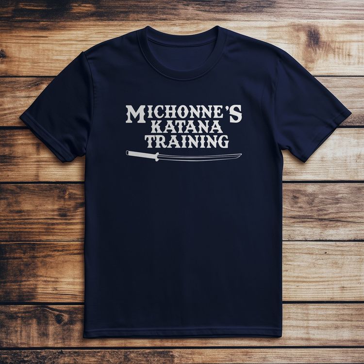 Michonne Katana Training T-Shirt image 2