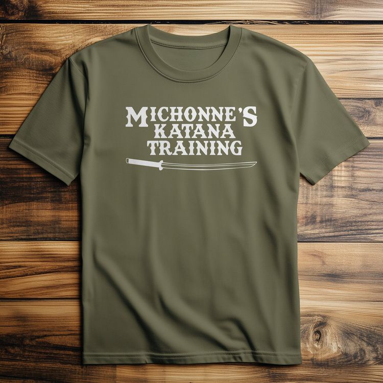 Michonne Katana Training T-Shirt image 4