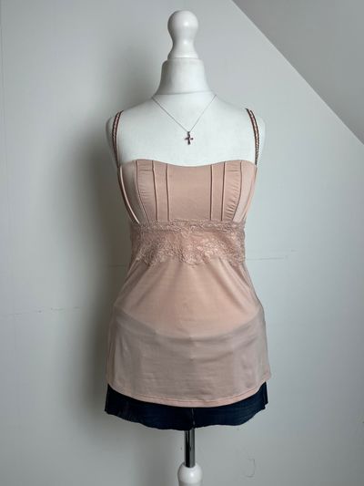 Italian vintage blush babydoll