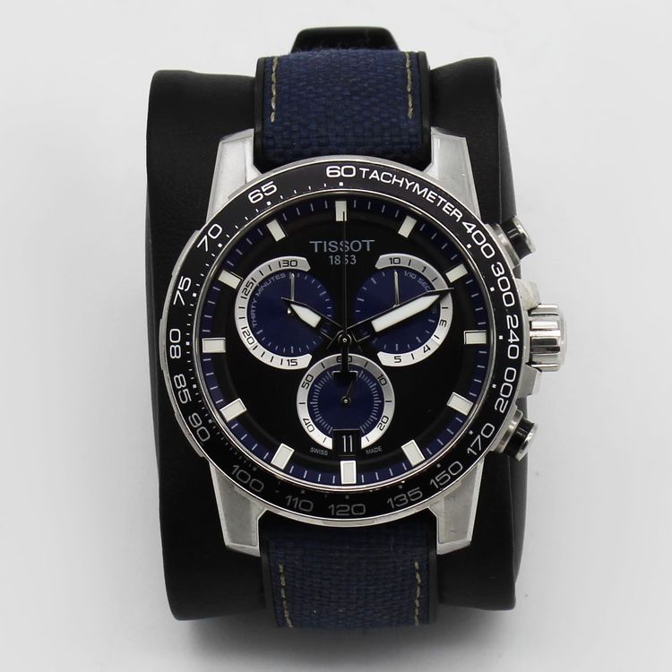 Tissot Men's Tissot Supersport Chronograph Black Dial Pre-owned T125.617.17.051.03 product image